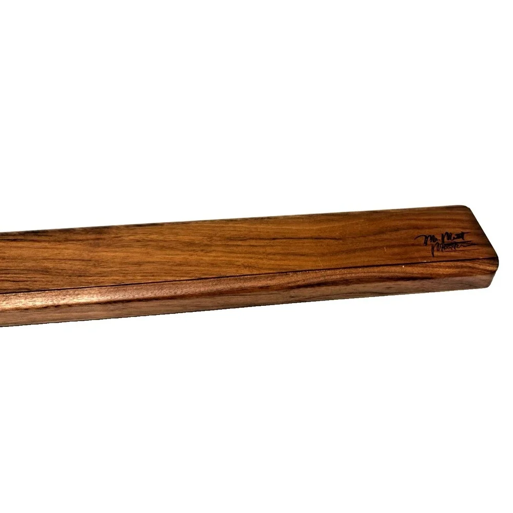 16 Inch Magnetic Knife Holder for Wall, Solid Acacia Wood Mr Meat Master